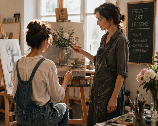 Private Art Lessons - 3 Hours